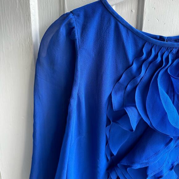 Tibi Melissa Mini Shift Dress Silk - Picture 4 of 9